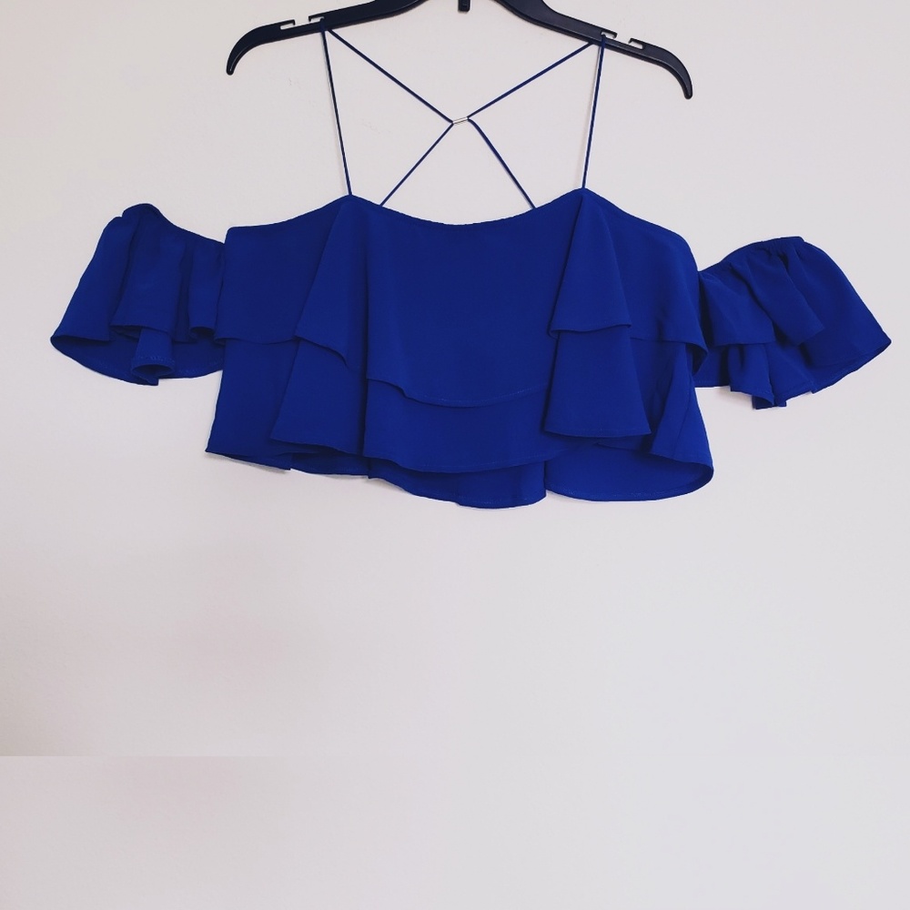 Ruffle Crop Top